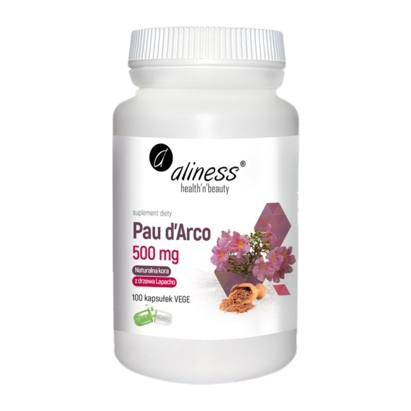 ALINESS Pau d`Arco 500 mg 100 veg caps.